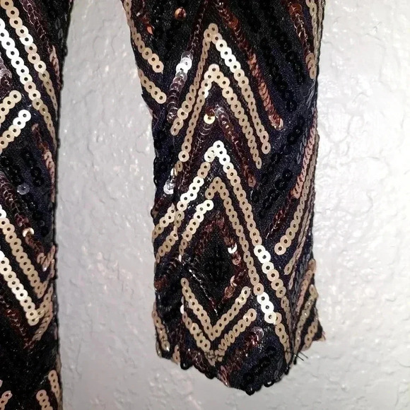 NWT Rue 21 Sequin Mini Bodycon Dress Size Medium - Picture 8 of 10